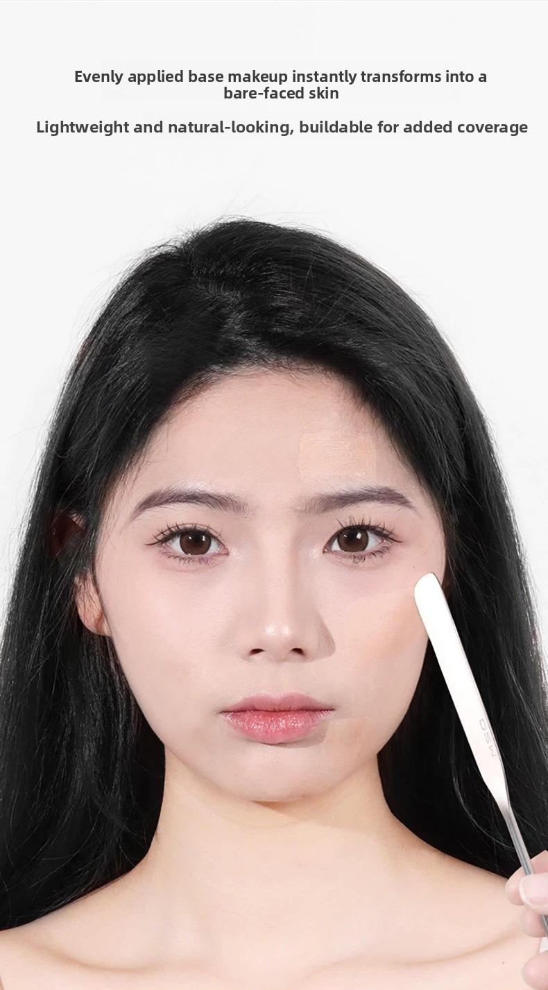 Stainless steel foundation brush, mask mud mask, brush, foundation liquid blending stick, makeup tools