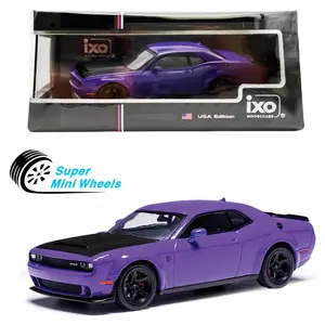 IXO Models 1:43 2018 Dodge Challenger SRT Demon - Plum Crazy (Purple)