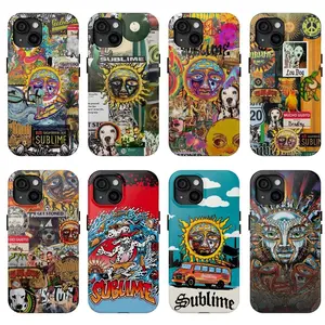 Sublime Phone Case For iPhone And Samsung Reggae Rock Band West Coast California Vibe Surf Skate Aesthetic I