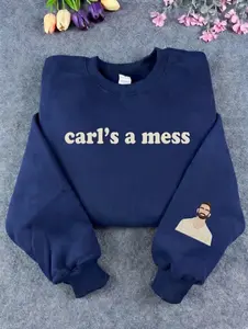Embroidered Carls a Mess  Shirt, Sweatshirt, Hoodie, Minimalist Streetwear Unisex Trendy Funny