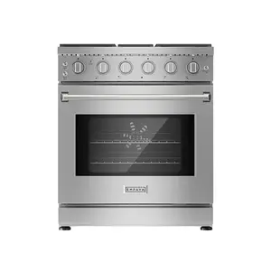Empava 30 Inch Pro-Style Slide-in Single Oven Gas Range