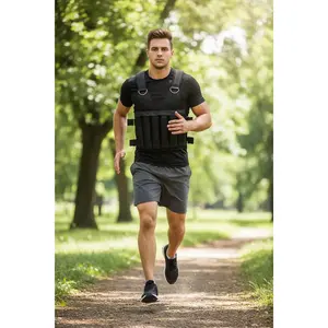 Adjustable Weighted Vest 50kg Capacity | Strength Training | The Peak Pivot