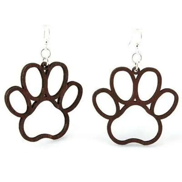 Dog Paw Earrings # 1018