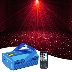 Starry Sky Laser Projection Lights, Bar Disco Atmosphere Light with Remote Control for Indoor Atmosphere Creation