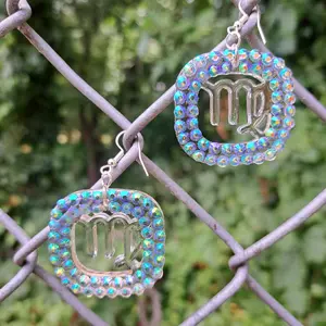 Ethereal Bling Zodiac Earrings