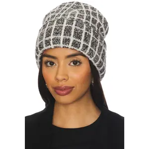 Varley Noel Knit Beanie in Charcoal Marl