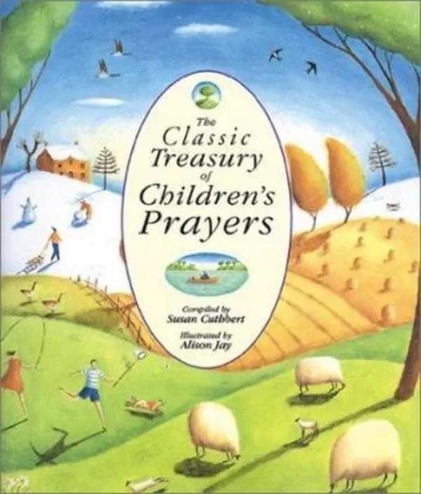 Used Children's Prayers Hardcover Book - Cuthbert Susan, 200 Selections, Beloved Poets, 3.18 lbs, Dust Cover (School & Educational Supplies)