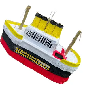Ship pinata. Party Supplies 3D - 24" x 14" x 8" Holds 5lbs of candy