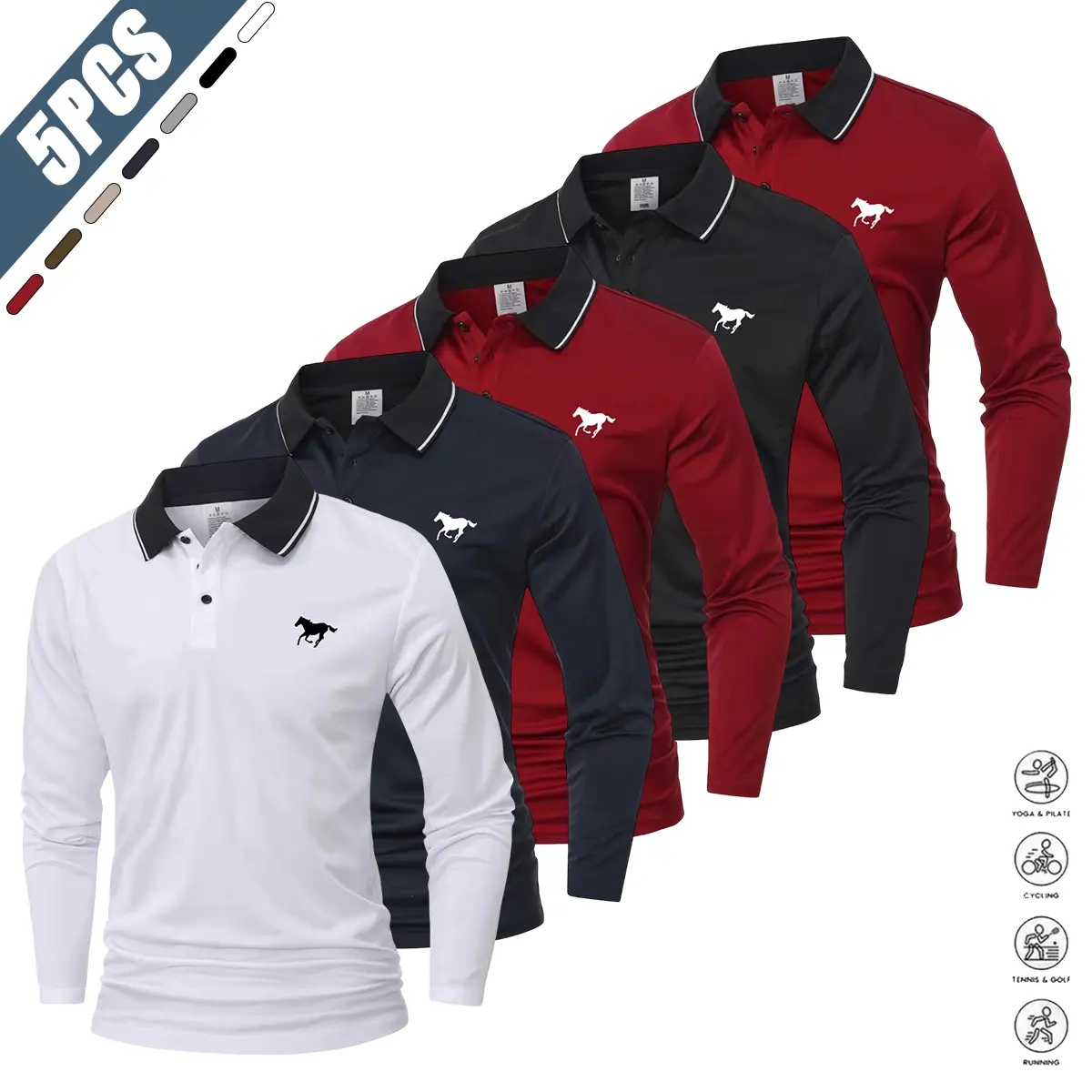 White + Blue + Red + Black + Red