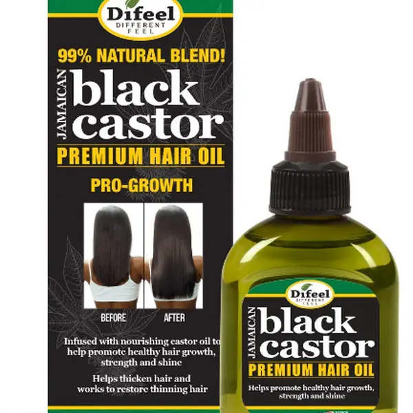 Difeel 99% Natural Blend Jamaican Black Castor Superior Growth 2.5oz