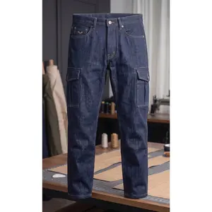 JAVDA Heritage Denim Cargo – Tailored Fit with Custom Hardware