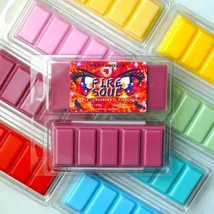 Fire Soul Wax Melt | Pretty Guardian Anime Wax Melt Bundle | 2 oz Vegan Snap Bar