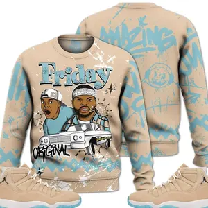 11 H-Town Sweatshirt, Retro H Town 11s Outfits Shirt, Meme Friday Streetwear Unisex Sneaker Matching Shirts
