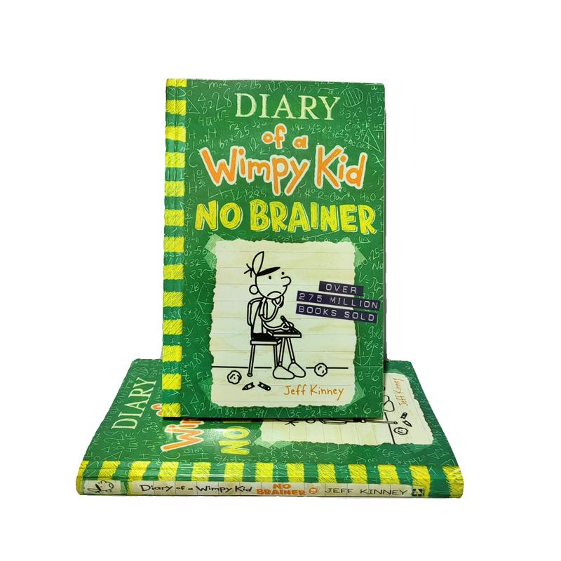 Diary of a Wimpy Kid #18: No Brainer by Jeff Kinney | Illustrated Middle School Comic Novel | School & Office Equipment Diary of a Wimpy Kid #18: No Brainer by Jeff Kinney | Illustrated Middle School Comic Novel | School & Office Equipment