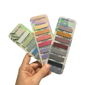 Annotation key Handcrafted Bookmark - Premium Card Stock with Holographic Shine, Magnetic Grip, Perfect Gift for Book Lovers