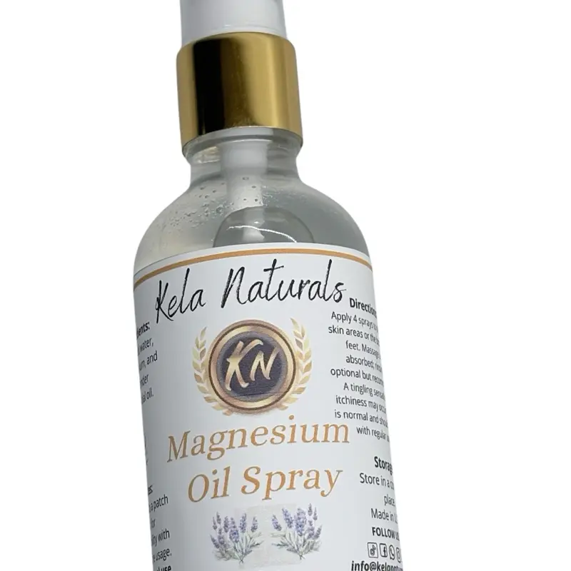 Magnesium Spray, Fast-Absorbing Topical Solution for Muscle Relief & Relaxation Hydrate Moisturizing