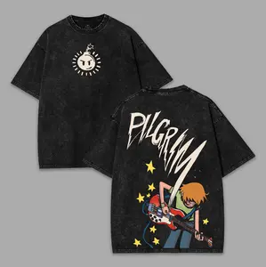 Scott Pilgrim Graphic Tee Vintage Wash v2, Oversized Streetwear Hoodies, Unisex Acid Washed Tank Top, Sweatshirt Y2K Grunge Gift for Men Women