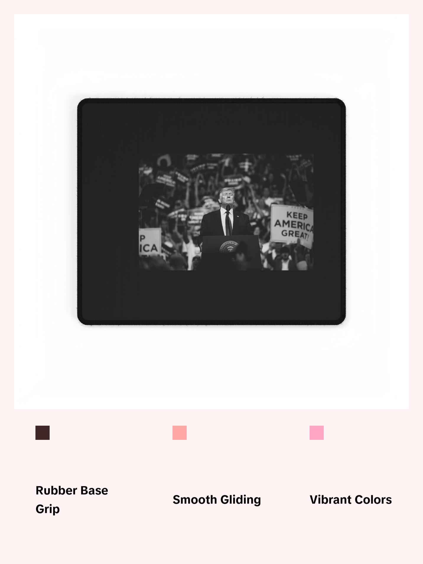 Desk Mat - Donald Trump Rally Keyboard Desk Mat