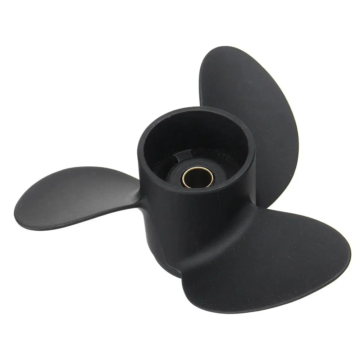 7.8x9 Inch Black Aluminum Outboard Propeller 369B645181 48‑812951A02, Compatible with Tohatsu Nissan Mercury 4‑6HP, Marine Replacement Prop
