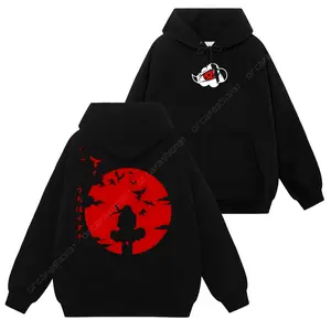 [Uchiha Fashion] Limited Uchiha Itachi Sharingan Logo - Naruto Shippuden #32 Hoodie T-Shirt Sweatshirt, Retro Vintage Unisex Graphic 90s Cotton, Gift For Wibu, Anime Manga Y2K Streetwear