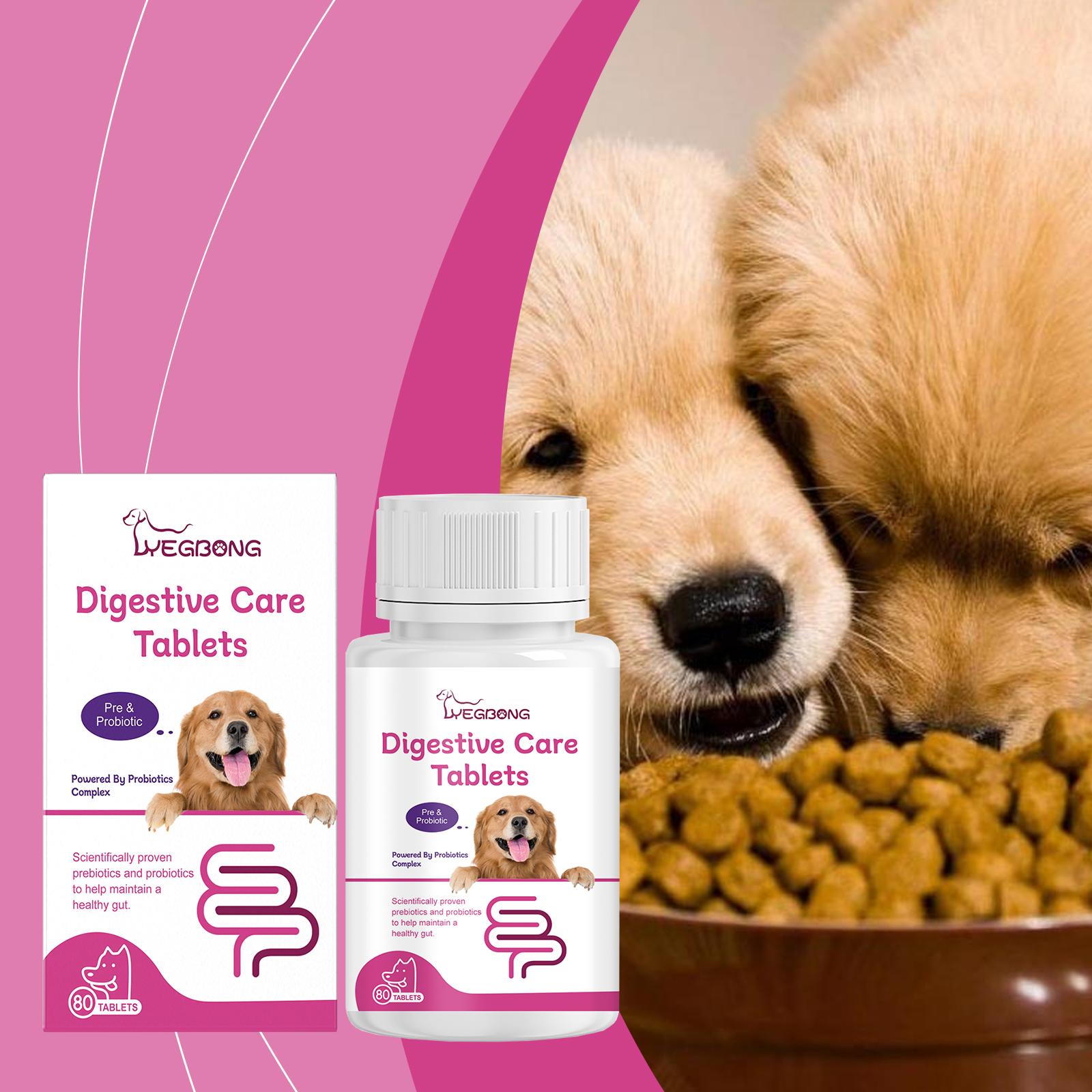 Dog Probiotic Tablets - Improve Gut Health, Balance Digestion and Absorption, and Provide Nutritional Supplements for Petslitter pellets, spray, litter tray, litter box, removal