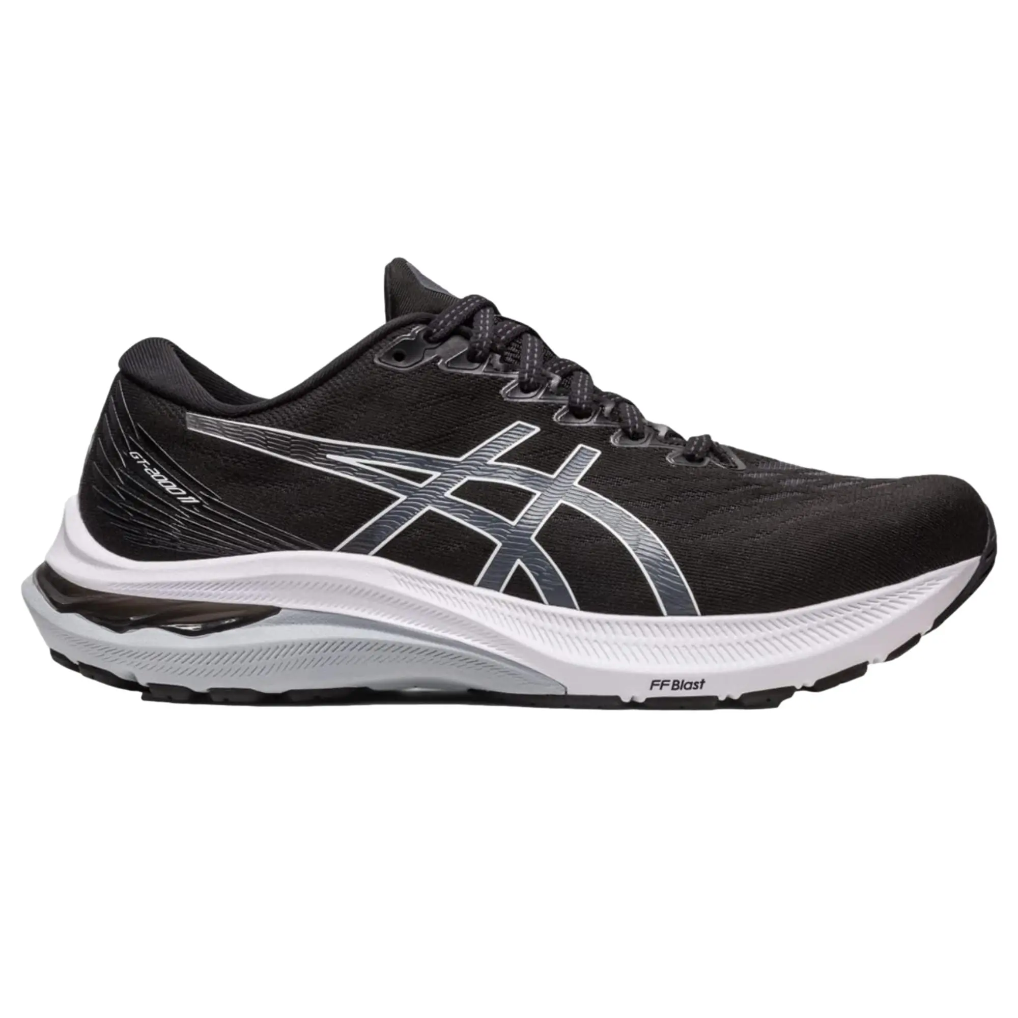 Asics GT-2000 11 Black / White  1012B303-004 Women's