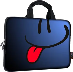 11 11.6 12 12.1 12.5 inch Laptop Carrying Bag Chromebook Case Notebook Ultrabook Bag Tablet Cover Neoprene Sleeve for  Macbook Air      Blue Tongue