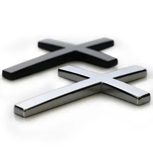 Car Exterior Decorative Sticker Universal Cross Design for Motorcycle & SUV Car Decorations Decal Sticker for Cars Car Decals Easy Application Stylish Cross Aesthetic Enhancer