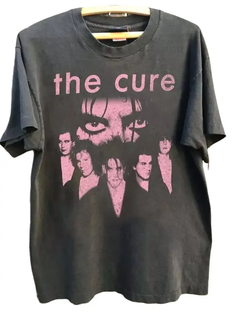 Vintage The Cure Band 90s Tshirt, The Cure Band Unisex T shirt Charcoal