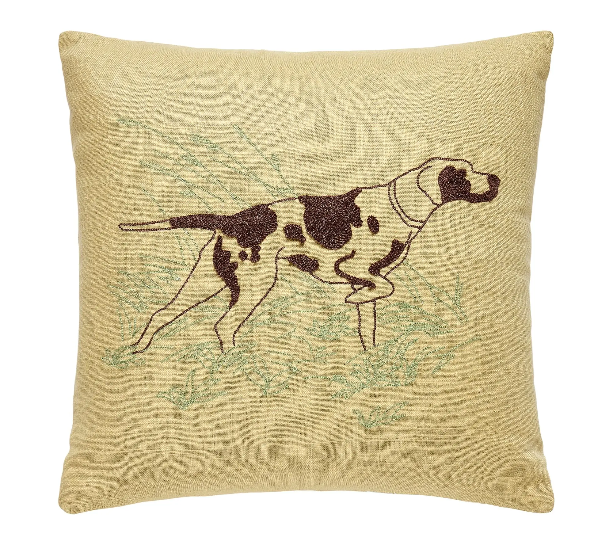 Makers Collective Camp Wandawega Pointer Chainstitched Pillow