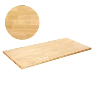 VEVOR Wood Table Top, Holds up to 330 lb, 29.5x 23.6x 1.5 Rectangular Countertop for Height Adjustable Electric Standing Desk Frame, Universal Solid One-Piece Maple Desktop for Office Home Desk