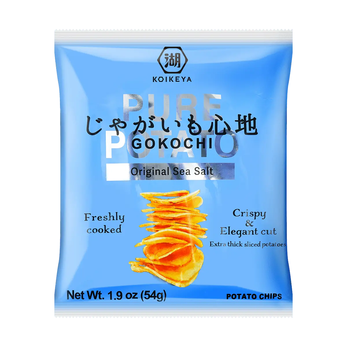 KOIKEYA Jagaimo Gokochi Chips Original Flavor 1.9 oz