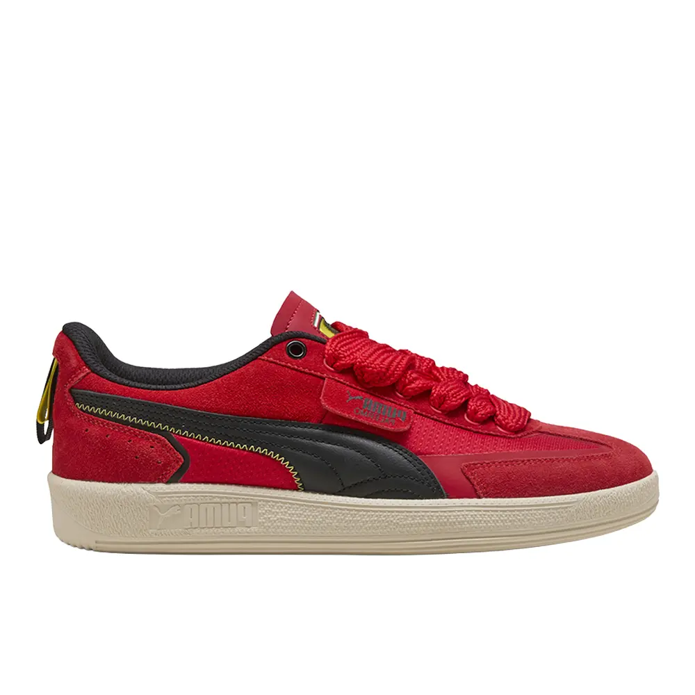 PUMA Mens Scuderia Ferrari Palermo Lace Up Sneakers Shoes Casual - Red
