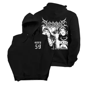 G59 $uicideboys Vintage Hoodie – 2025 Tour Grey Pullover, Ruby & Scrim Design, Unisex Streetwear Hoodie & Tee Casual Graphic