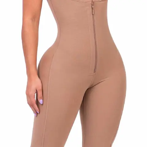 Stagmi SMI7087 Ultra-Invisible Knee-Length Shapewear with Removable Side Support, Everyday, Compression, Breathable, Lightweight