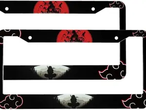 Akatsuki JDM License Plate Frame, Car Accessories, 1 Pcs