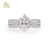 Synthetic Moissanite with Copper