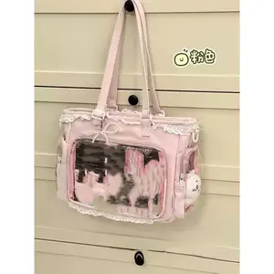 Ballet Girl Large Appetite Itabag Japanese Two-Dimension Single Shoulder Crossbody Bag Gift For Friends Women'S Handbag