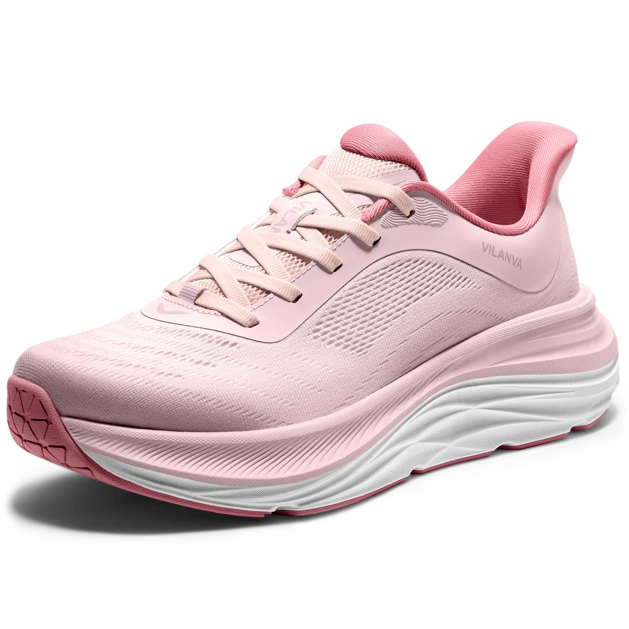 Vilanva Women's Cushioned Running Sneakers - Breathable, Non-Slip Women's Shoes for Walking, Gym Workouts