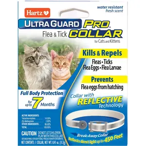Flea & Tick Collar for Cats and Kittens, 7 Month Flea and Tick Prevention and Protection