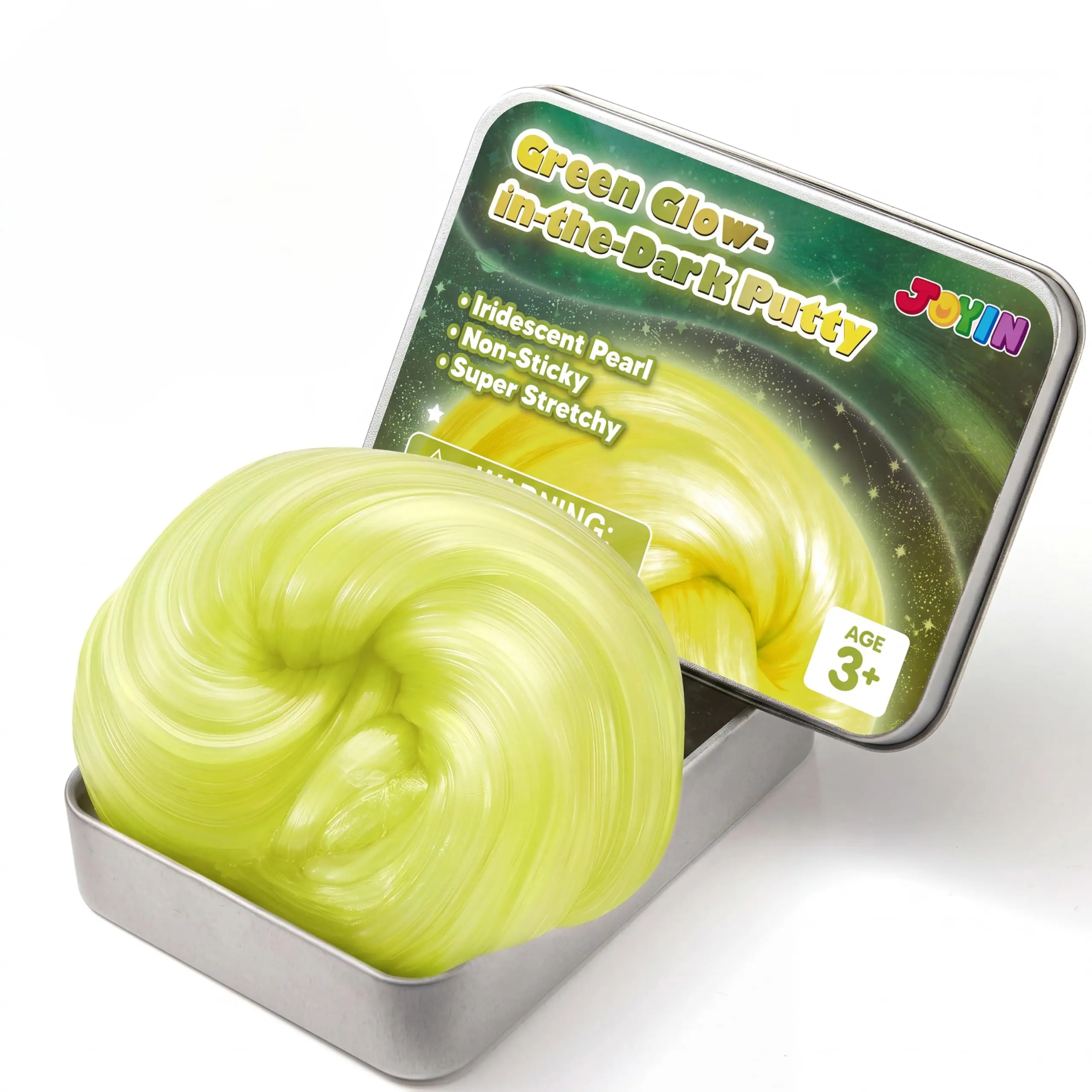 Green Glow-in-the-dark Putty
