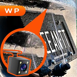 iiwey T1-pro Dash Cam Front and Rear Inside 3 Channel 1080P, Adjustable Lens Dash Camera for Cars with 8 IR Lamps Night Vision, Three Ways Triple Car Camera, Loop Recording, G-Sensor, Parking Monitor