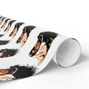 Hip Hip Singer Wrapping Paper, Christ Unique Gift Wrap Paper for Christmas, Birthdays, Any Occasion, Celeb Pop Singer Wrapping Gift Paper