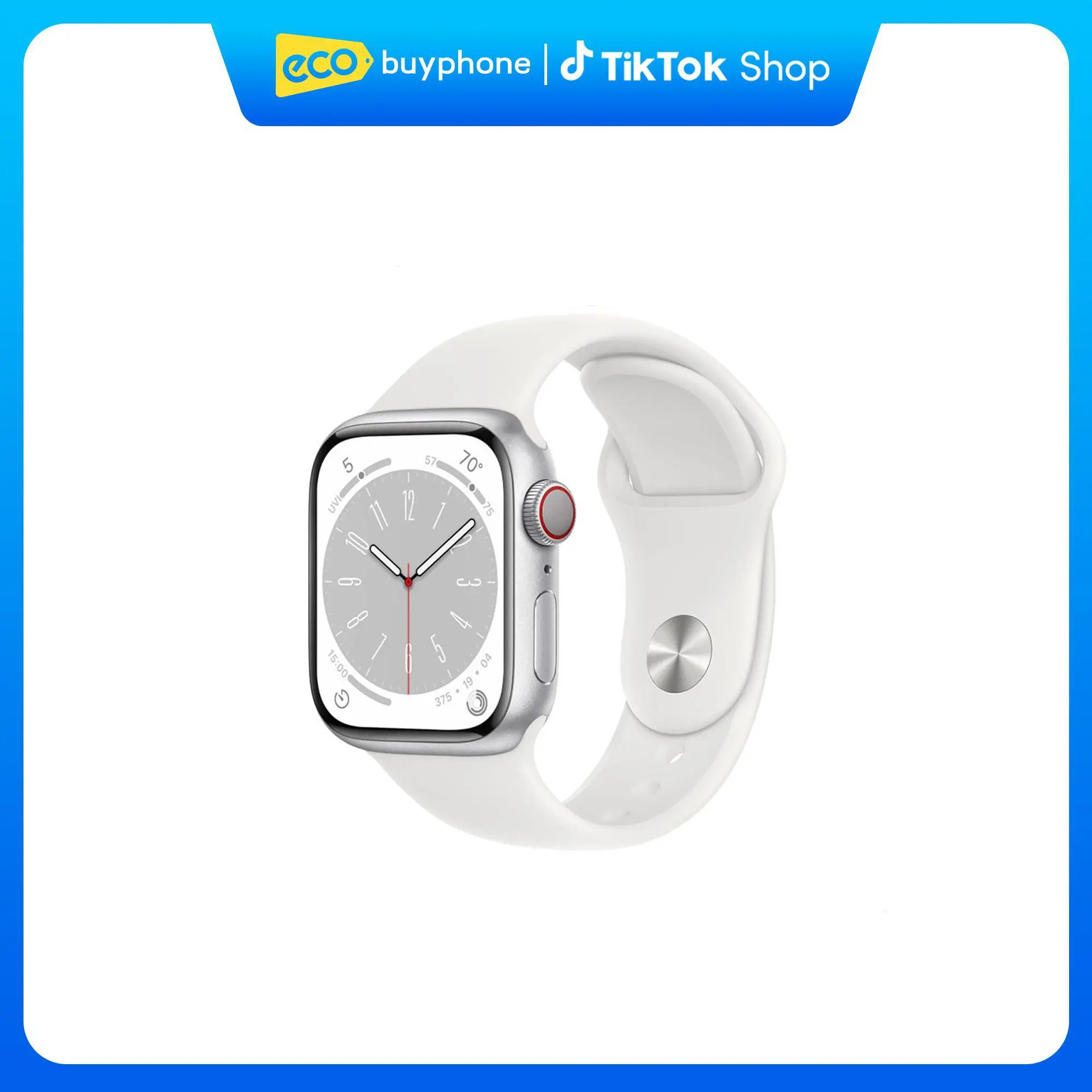 Refurbished Apple Watch Series 8 GPS+ Cellular - Excellent Condition with 1 Year Warranty