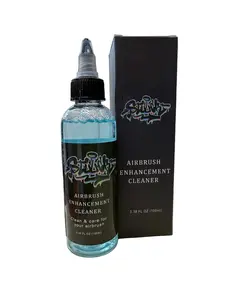 Airbrush hair enhancement cleaner