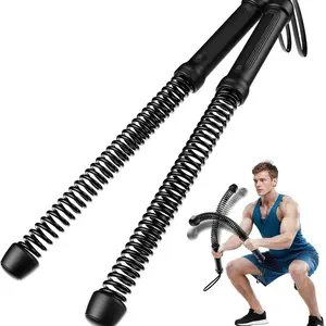 2PCs Weighted Cordless Battle Ropes-New Upgrade Quiet Ropeless Training Rope for Home Gym. Perfect for HIIT Workouts, Full-Body Strength Training & No-Jump Exercise. Ideal Fitness Equipment for Men & Women, Noise-Free Indoor Portable Gear & Festival Gift.