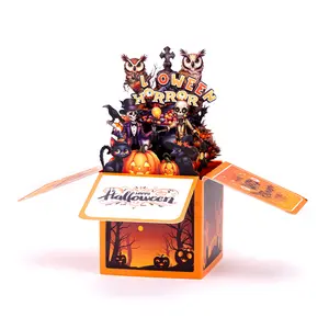 2026 New Halloween 3D Pop-Up Box
