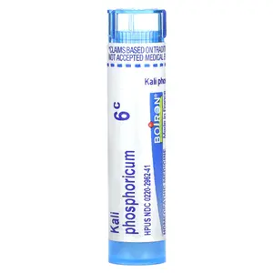 Boiron Kali Phosphoricum, 6C, Headache Relief, Approx 80 Pellets | HSA/FSA Eligible