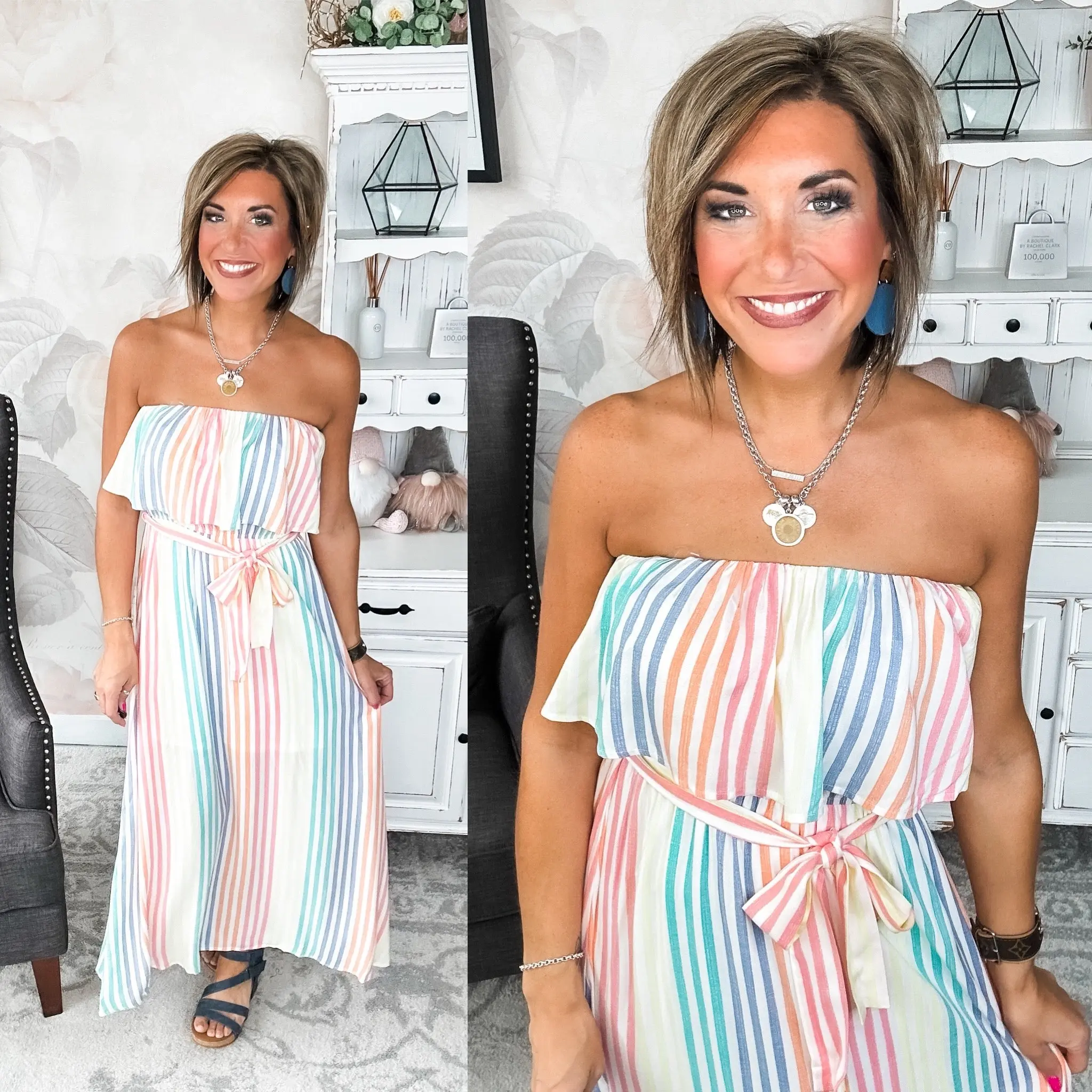 Sunshine Through the Rain Maxi Dress