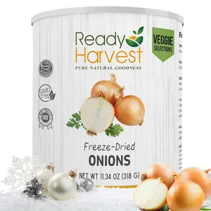 Ready Harvest Freeze-Dried Yellow Onions - #10 Can